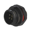 Einbau Stecker 4 polig 200V   5A IP68 - SP1312/P4