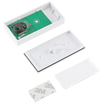 Funk-Klingeltaster Batteriebetrieb IP55 mit Namensfeld - Pilota Porta