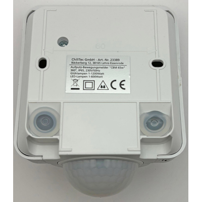 Motion detector 360� IP65, AP white - CBM 65