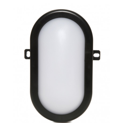   LED oval moisture-proof luminaire 10W cool white 6000K IP54