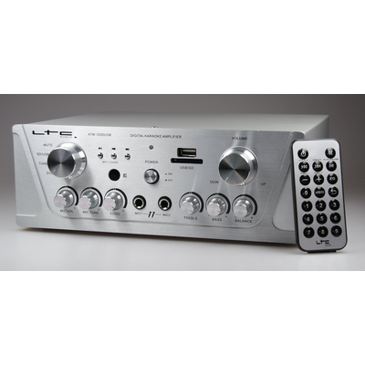 Mini stereo amplifier 100 Wmax USB / SD Remote Control -...