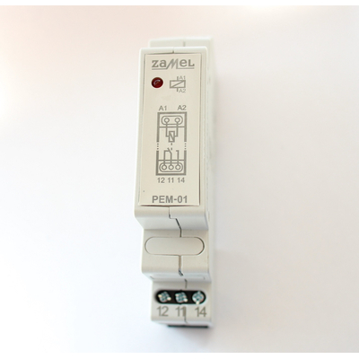 Relais f�r Hutschienenmontage monostabiel 230VAC 16A 1 x um - PEM-01/230