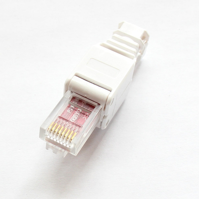 RJ45 plug CAT 5e UTP unshielded for tool-free installation