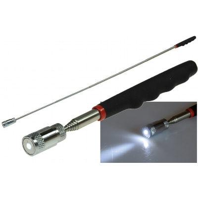 Telescope pick-up tool with LED