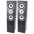 HiFi Standlautsprecherboxen 350 Wmax 3 Wege schwarz