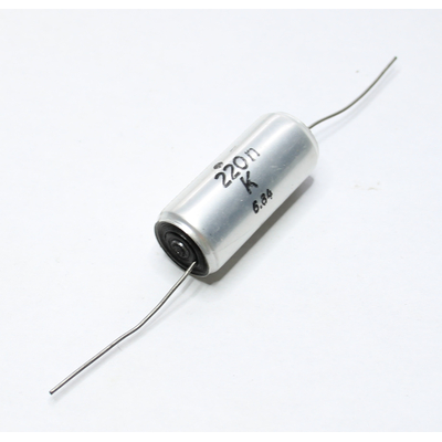 Styroflexkondensator  0,22�f 160V RFT Industriekondensator