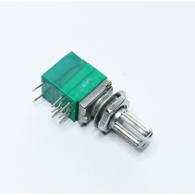 Potentiometer axial stereo  50K lin mit Schalter