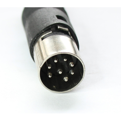DIN plug  8-pin 270� with kink protection, center pin not centric