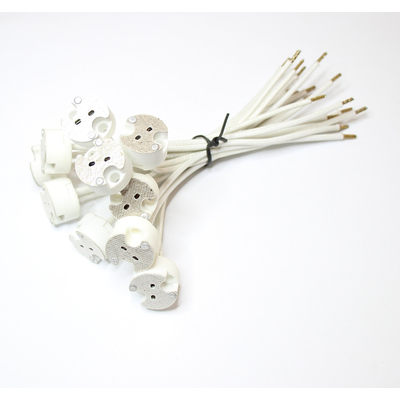 Universal lamp sockets max. 12V/50W G4/GX5.3/GY6.35 (10 pcs)
