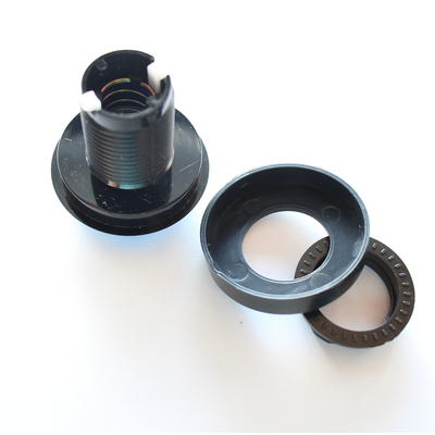 Large-surface push button off/on  45.5mm green with LED illumination 12VDC retractable