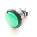 Gro�fl�chentaster aus/(ein) � 45,5mm  gr�n mit LED...