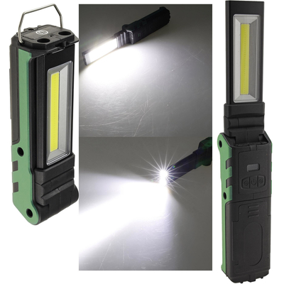 LED cordless work light with magnetic holder IP44 - FlapLED 500