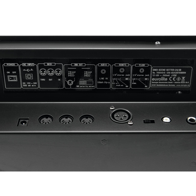 Theater light console for 48 DMX channels - DMX scene setter 24/48