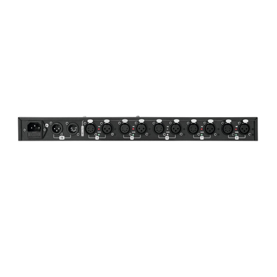 DMX Splitter (RDM) auf 8 galvanisch getrennte Ausgnge, 3/5-polige & QuickDMX-XLR-Buchsen -  DMX Split 8X RDM Splitter