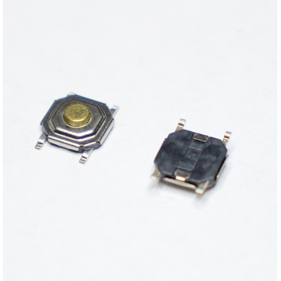 Microswitch off/(on)  5.2 x  5.2 mm, button height 1.6 mm