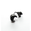 Tension relief for flat cables for material thicknesses...