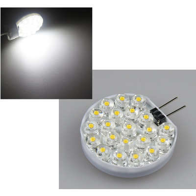 LED Stiftsockellampe 1,2 Watt tageslichtwei 5800K