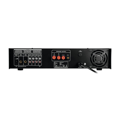 PA mixing amplifier with MP3 player and IR remote control   60 Wrms - MP-60P