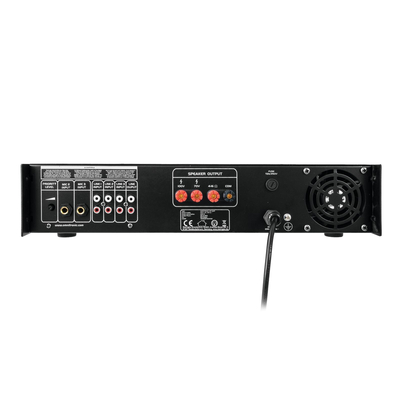 PA mixing amplifier with MP3 player and IR remote control 120 Wrms - MP-120P PA
