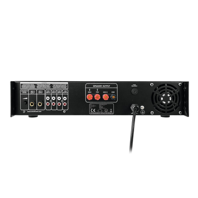 ELA Mischverst�rker mit MP3 Player und IR Fernbedienung 650 Wrms - MP-650P