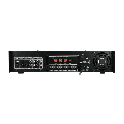     6 Zone PA mixing amplifier with MP3 player & IR-FB 120 Wrms - MPZ-120.6P