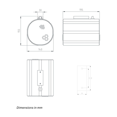 Bidirektionaler Projektorlautsprecher IP65 - L-VBM20A