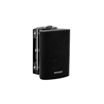 2-way PA wall speaker with holder 100V  20Wrms black - WP-4S