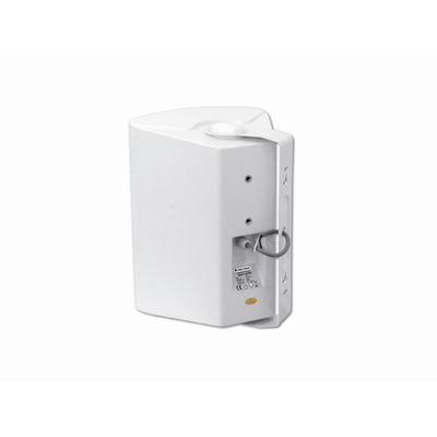 2-way PA wall speaker with holder 100V  40Wrms white - WP-6W