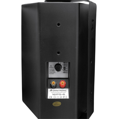 2-way PA wall speaker with bracket 100V 80Wmax - WPS-6S