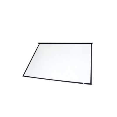 Pull-down screen with spring-roller -Projection Screen 16:9 / 200 x 112,5cm