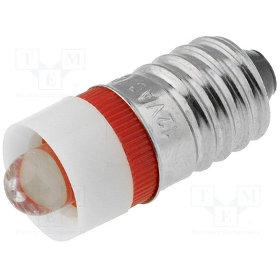 LED-Lampe E10 12V rot