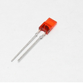 LED red 5 x 1mm 0.8-3mcd