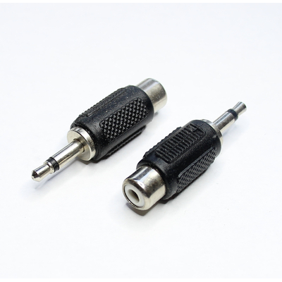 3,5mm Klinke Stecker > Cinch Buchse