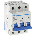Circuit switch/circuit breaker 3-pole for DIN rail...