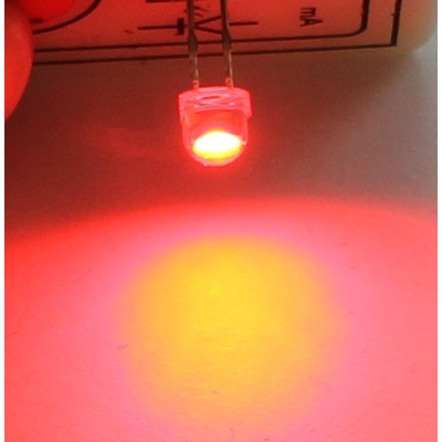 LED  5mm rot klar 620-625nm 120�
