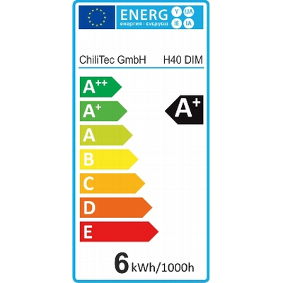 LED Strahler 6 Watt warmwei� 3000K H40Pro