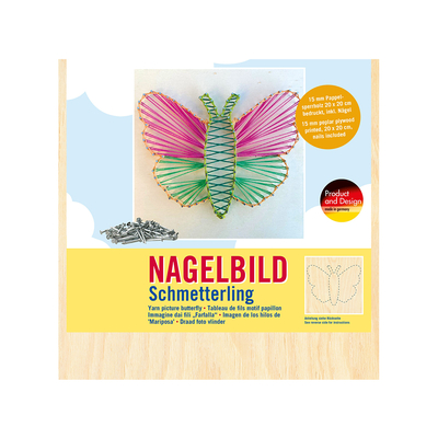 Nagelbild Schmetterling - M-NB1