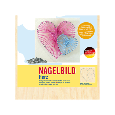 Nagelbild Herz - M-NB6