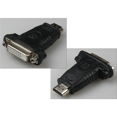 DVI (24 + 1) Female > HDMI plug adapter