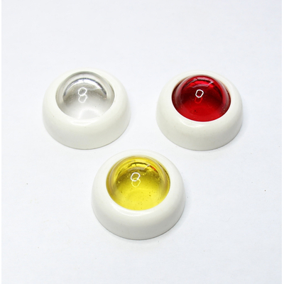 Indicator lights cover clear/yellow/red �22mm