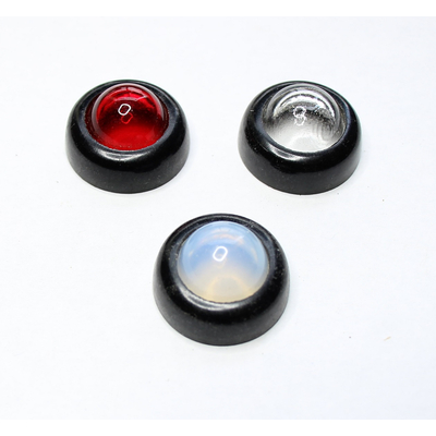 Indicator lights cover clear/white/red �22mm
