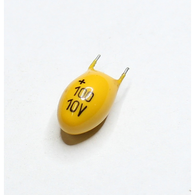 Tantalum Capacitor 100�F 10V