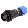 Kupplung 5 polig 180V  5A Aussengewinde IP68 - SP1311/S5IN