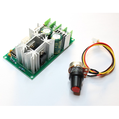 DC Motor Drehzahlregler / NV Dimmer 10-60VDC 20Amax