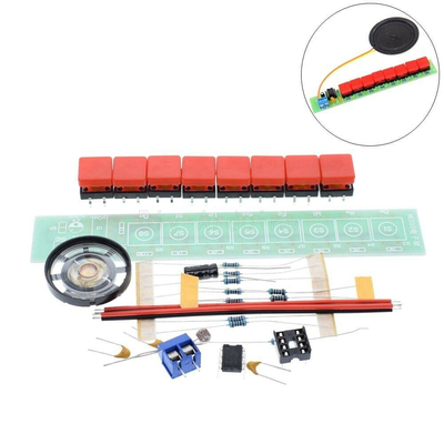 Sound generator kit with 8 keys - mini organ