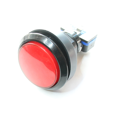 Action switch 1 x on/(on) 10A / 250VAC  45,5mm with illumination 12V red