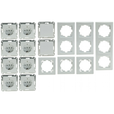 Starter kit II white with terminal connection - PRO 16