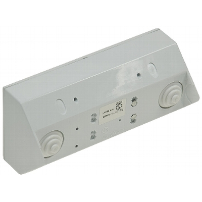  Double top mounting socket block + 2 USB charging ports white 