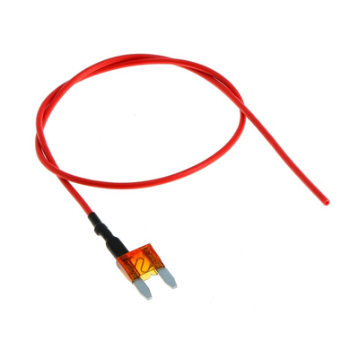 MINI blade fuse  7,5A with cable 1mm�