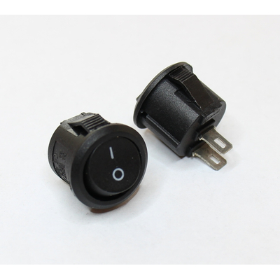 Wippschalter aus/ein 15mm 250V 3A schwarz